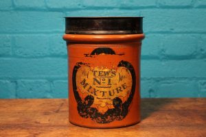Antique salt glazed tobacco jars 1