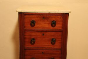 Marble-topped Victorian drawers 1