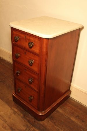 Marble-topped Victorian drawers 3