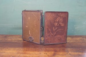 Art Nouveau triptych mirror 1