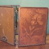 Art Nouveau triptych mirror