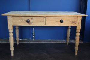 Victorian pine kitchen table