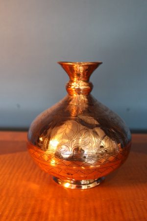 Copper & brass vase 1