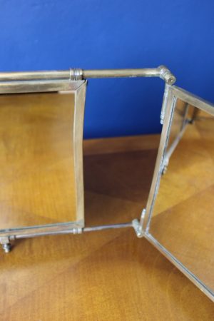 Aesthetic movement triptych mirror 17