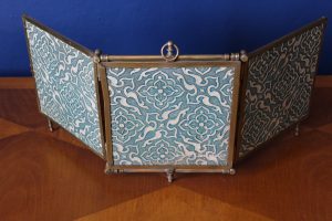 Aesthetic movement triptych mirror 12