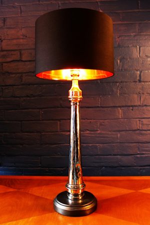 upcycling recycling chrome fire branch nozzle lamp light 15