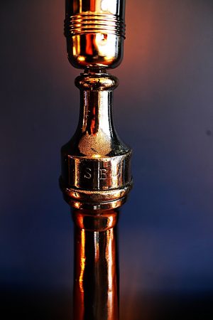 upcycling recycling chrome fire branch nozzle lamp light 11