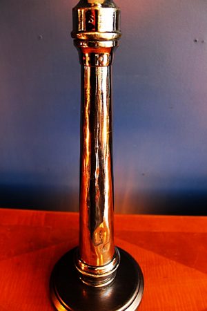 upcycling recycling chrome fire branch nozzle lamp light 10