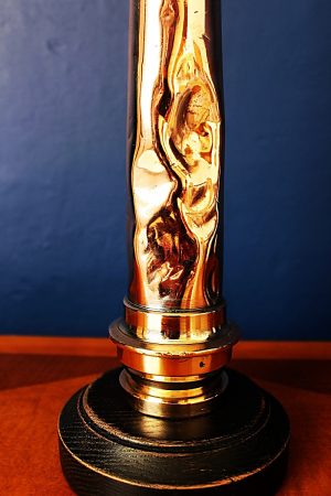 upcycled recycled bespoke fire branch nozzle light lamp 10