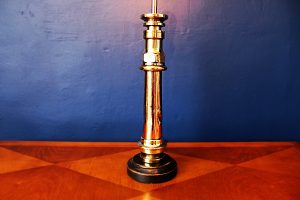 upcycled recycled bespoke brass copper branch nozzle light lamp 2