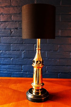 Upcycled recycled bespoke brass branch lamp light 4