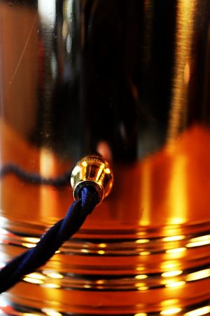 Upcycled recycled brass fire extinguisher table lamp light 13