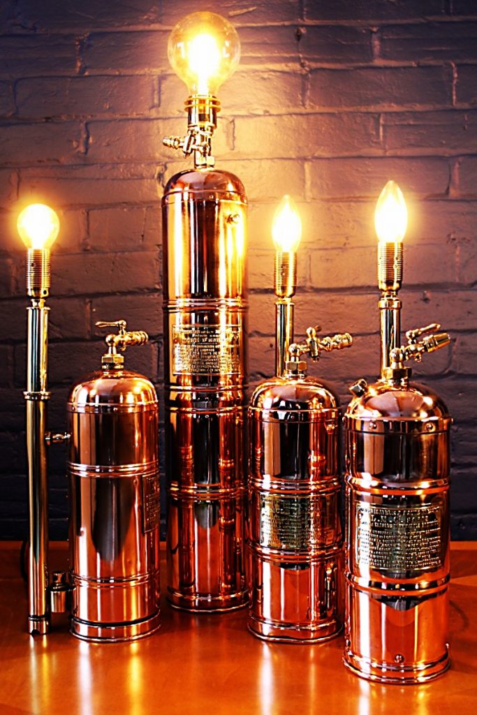 2021 upcycled bespoke lighting