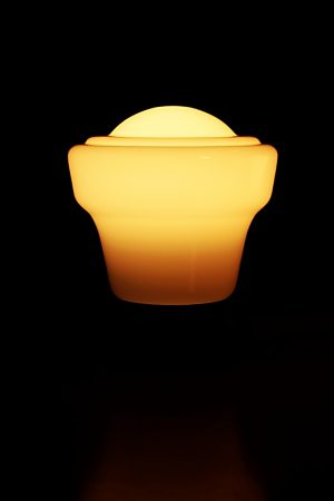 Art Deco opaline vintage glass lamps lights 7