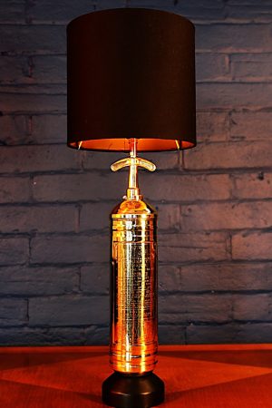 Fire extinguisher table lamp 111