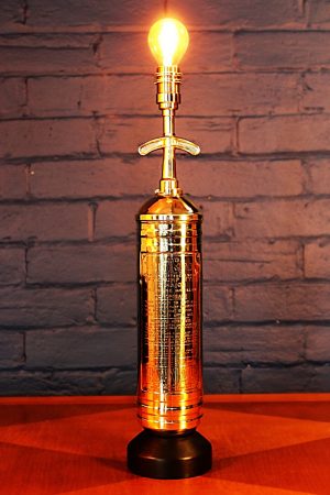 Fire extinguisher table lamp 113