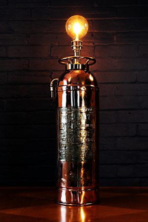 Fyrout Fire extinguisher table lamp 11