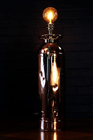 Fyrout Fire extinguisher table lamp 10