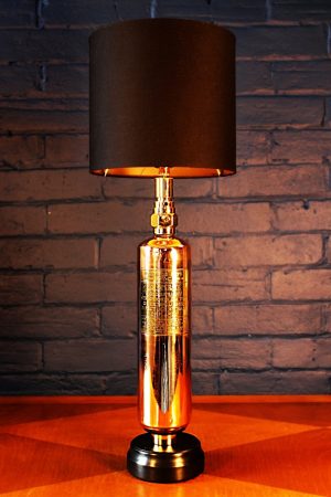 CTC fire extinguisher vintage lamp
