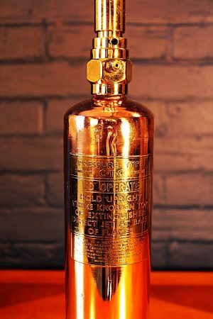 CTC fire extinguisher vintage lamp 6
