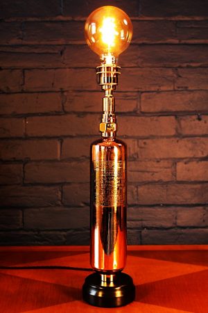 CTC fire extinguisher vintage lamp 7