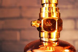 Redlam fire extinguisher copper & brass lamp 5