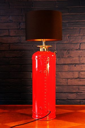 Fire extinguisher table lamp by L&G for sale 1