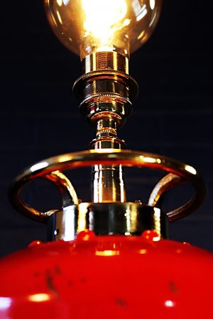 Fire extinguisher table lamp by L&G for sale 8