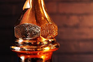 Brass fire branch lamp 27