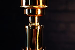 Brass fire branch lamp 16