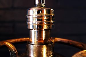 Fire extinguisher table lamp red Conquest for sale 13