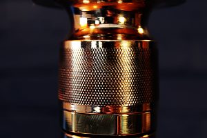 Brass copper fire branch table lamp for sale 10