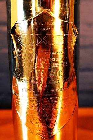 Fire extinguisher lamp by Rexet for sale 9