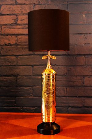 Fire extinguisher lamp by Pyrene for sale