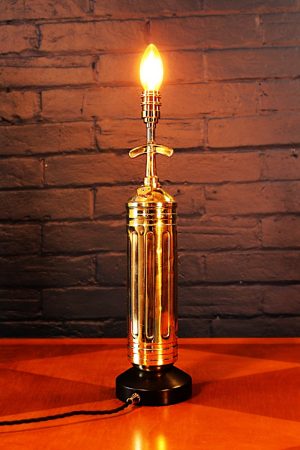 Fire extinguisher lamp by Pyrene for sale 2