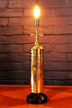 Fire extinguisher lamp by Pyrene for sale 3