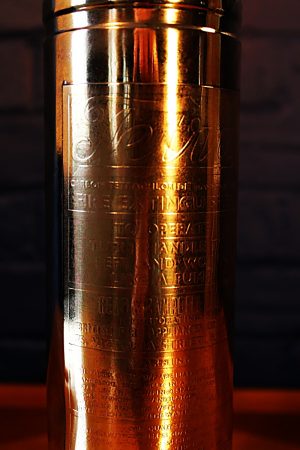 Fire extinguisher lamp by Tetra for sale 5