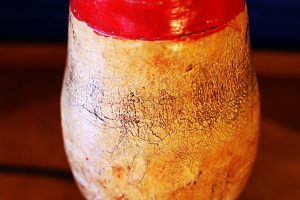 Vintage wooden skittle table lamp for sale 18