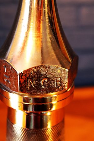 Brass fire branch knurled lamp for sale 5