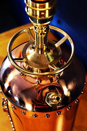 Waterloo fire extinguisher lamp bespoke for sale 1