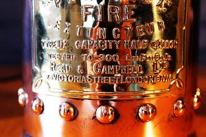 Copper and Brass Petrolex table lamp for sale 8