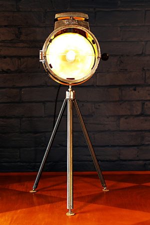 Bullfinch vintage Bilora tripod table lamp for sale 1