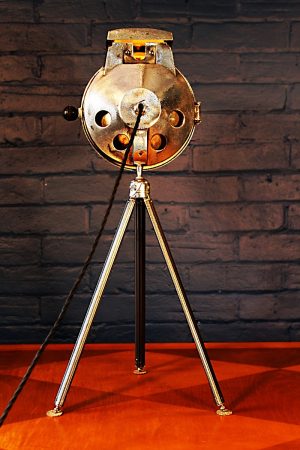 Bullfinch vintage Bilora tripod table lamp for sale 2
