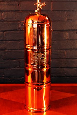 Muratori Brass & Copper Sprayer Table Lamp for sale 14