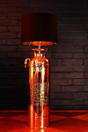 Columbia fire extinguisher lamp for sale