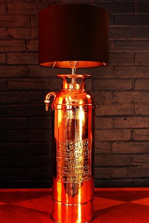 Columbia fire extinguisher lamp for sale 1