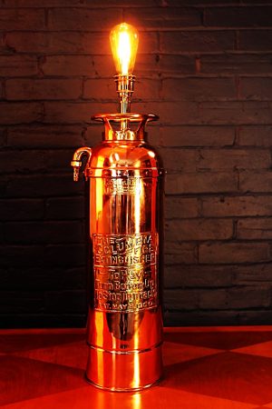 Columbia fire extinguisher lamp for sale 2