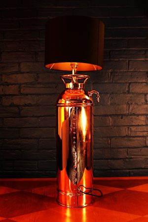 Imperial fire extinguisher lamp for sale 1