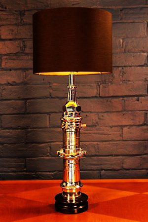 Merryweather London Nozzle table lamp for sale 9