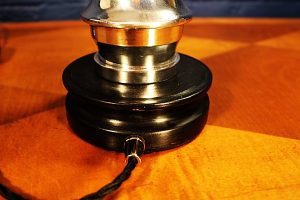 Merryweather London Nozzle table lamp for sale 17